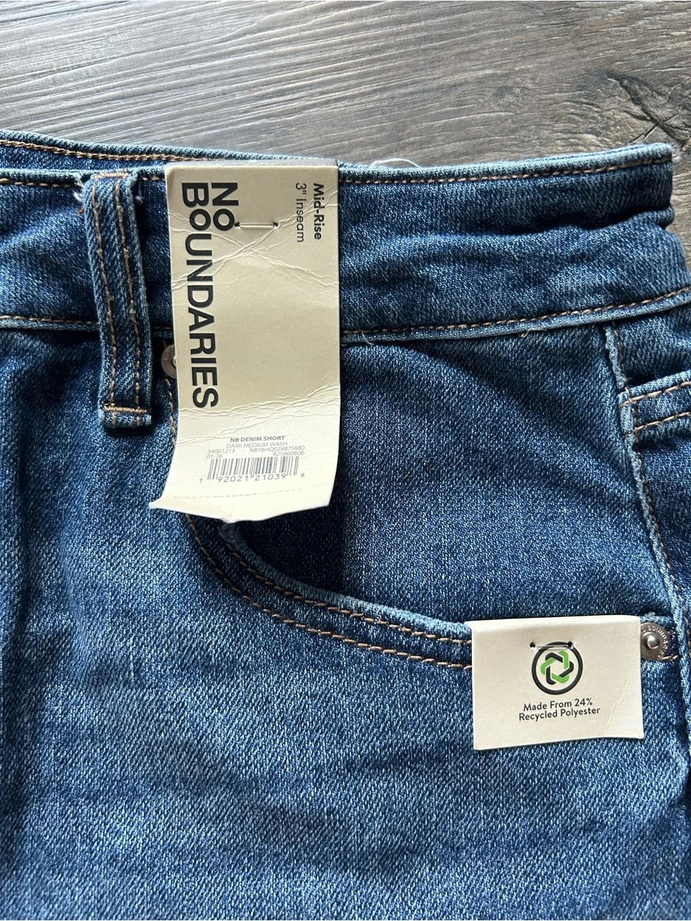No Boundaries Women's Denim Shorts